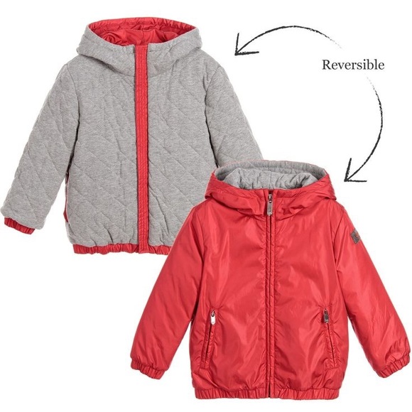 NWT! IL Gufo reversible baby jacket. 12 m - Picture 2 of 5